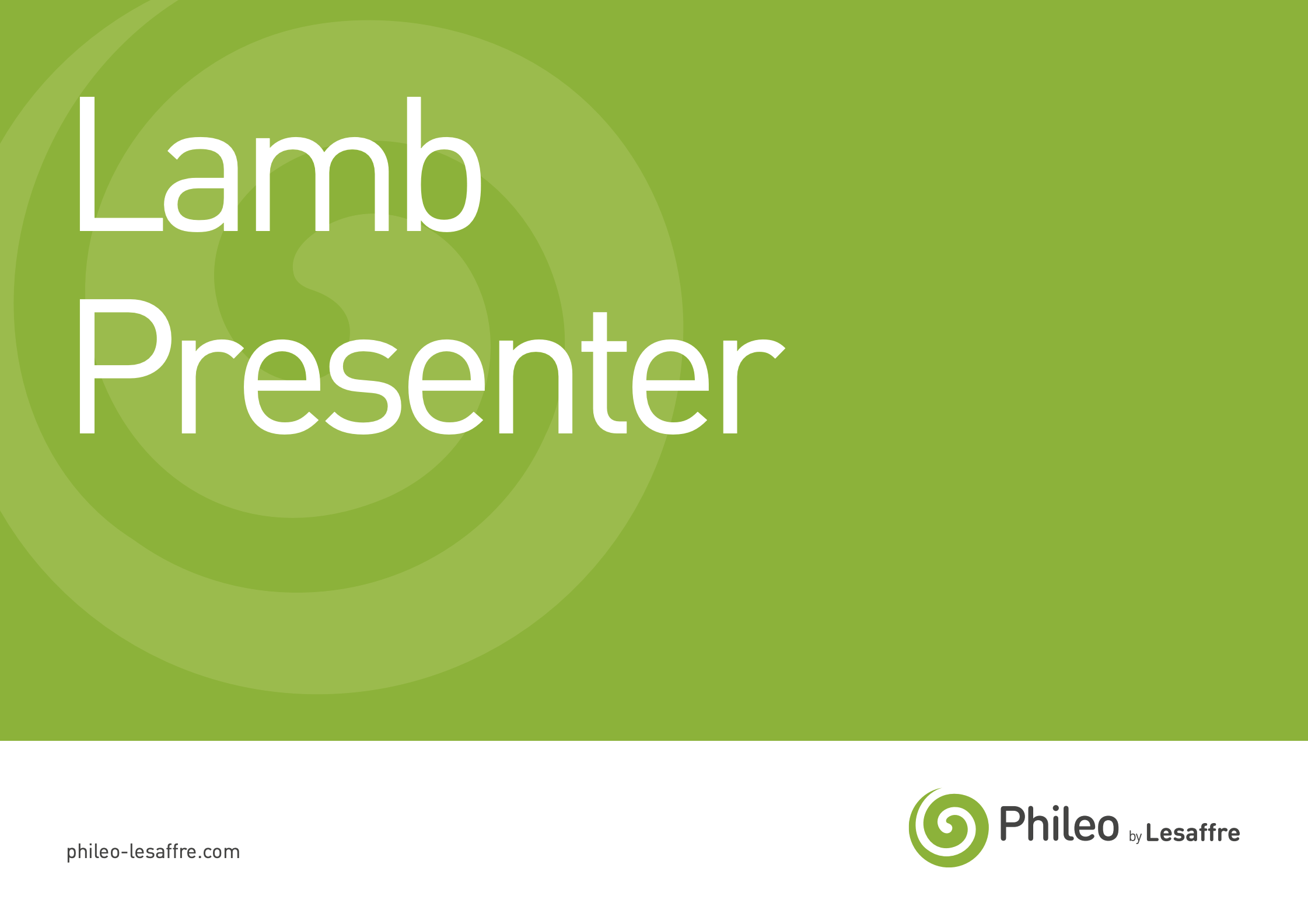 Actisaf® in finishing lambs presenter